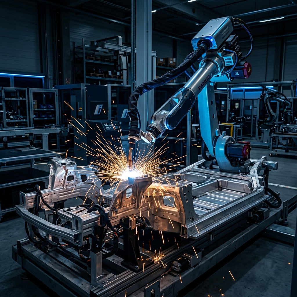 Fábrica de Wuxi: Soldadura Robotizada de Alta Tecnología