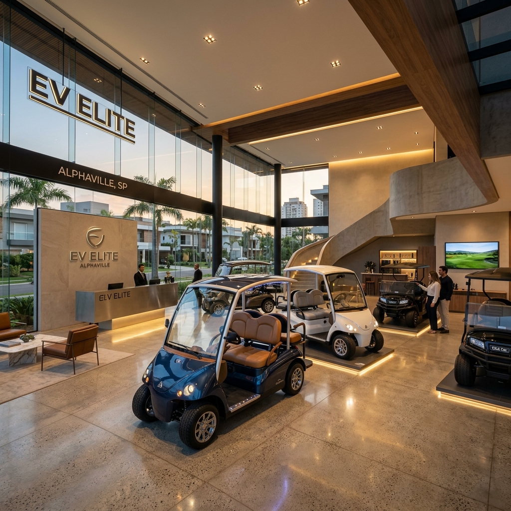 EV FMX Concept Showroom em Alphaville Barueri
